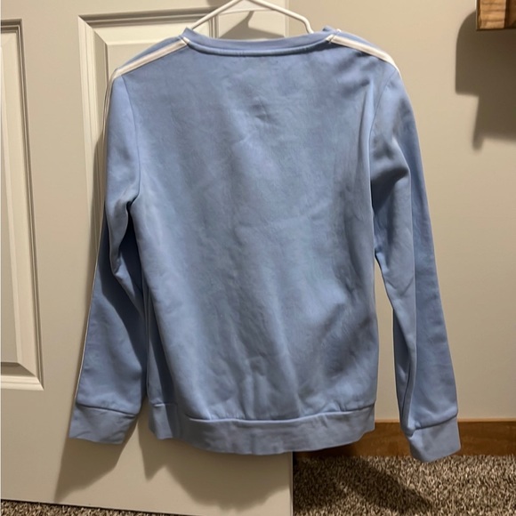 Adidas Light Blue Crewneck Sweatshirt - Women's Size M - Picture 2 of 3